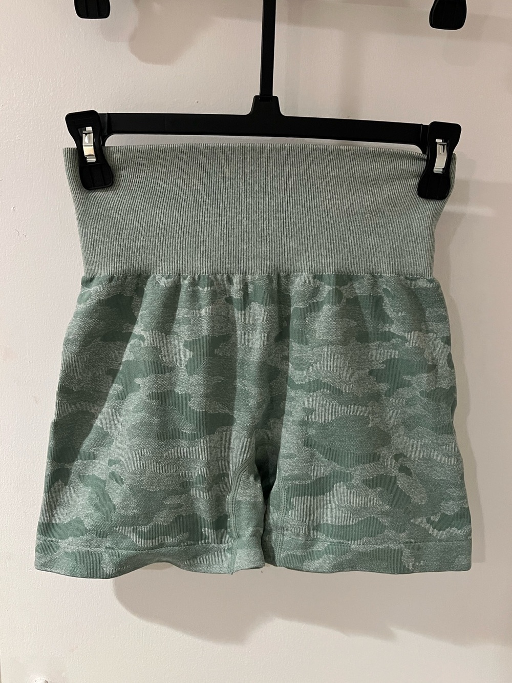 Green Camo Seamless Shorts